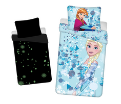 Jerry Fabrics SVĖTINTI ŠALDYTA PATALYNĖ 140x200cm FROZEN DISNEY ELSA ANNA
