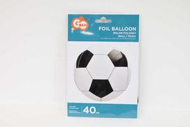 GoDan Balon foliowy 16" Kamuolys balta ir-juoda BK-HPK 20097