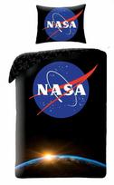 Patalynė bawełniana 140x200 Nasa juoda poszewka 70x90 Kids 13 Halantex