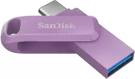 USB laikmena Sandisk Ultra Dual Drive Go 512GB, levandų spalvos