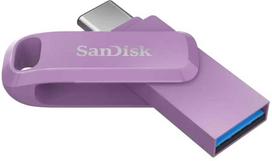 USB laikmena Sandisk Ultra Dual Drive Go 1 TB, levandų spalvos