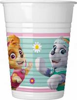 GoDan Plastikiniai puodeliai Paw Patrol Skye & Everest, 200ml, 8 vnt. WM