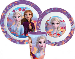 "Disney Frozen" valgomųjų indų rinkinys