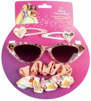 Vaikiški akiniai nuo saulės Disney Princess Vaikiškas 15 x 17 x 2 cm Plaukų papuošalai 5 Dalys