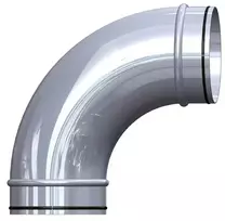 Alkūnė presuota ortakio D160/90