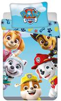 Patalynės komplektas Patalynė bawełniana 100x135 Psi Patrol Paw Pieski 8235 do łóżeczka dziecięca poszewka 40x60 JF 02