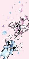 Rankšluostis Ręcznik plażowy 70x140 Lilo i Stitch rožinė szybkoschnący