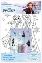 Grajlandia Rinkinys Spalvinimo knygelė / Mini pieštukai / Lipdukai / Ledų šalis / Frozen
