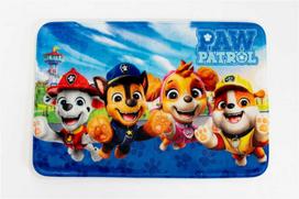 Rankšluostis Paw Patrol Rescue Mission vonios kilimėlis, su išėjimu vonios kambariui, 40x60 cm