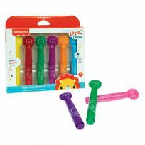 „Fisher-Price Let's Draw“ plaunami žymekliai, 6 vnt. rinkinys