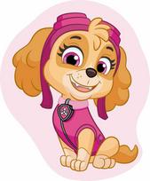 Paw Patrol Skye formos pagalvėlė, dekoratyvinė pagalvėlė 40x32 cm veliūras