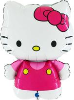 Hello Kitty Fuksija folijos balionas 64 cm