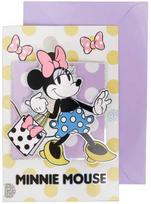 „Disney Minnie“ apsipirkimo 3D sveikinimo atvirukas