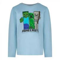 „Minecraft Trio“ vaikiški ilgomis rankovėmis marškinėliai, 12 metų