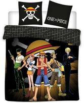 „One Piece“ kapitono Lufio dvigulė antklodės užvalkalas, 240–220 cm, 65 x 65 cm