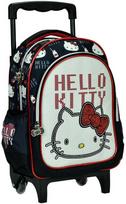 Hello Kitty širdelės formos riedanti darželio kuprinė, krepšys 30 cm