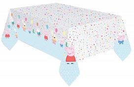 Peppa Pig Konfeti plastikinė staltiesė 120x180 cm