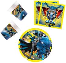 „Batman Rogue Rage“ vakarėlių rinkinys, 36 dalys, su 23 cm lėkšte