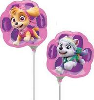 AMSCAN Folijinis balionas Paw Patrol lazdai - 37 cm - 1 vnt, universalus