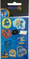 Holografinis lipdukų rinkinys „Sonic the Hedgehog“