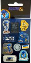 Holografinis lipdukų rinkinys „Sonic the Hedgehog“