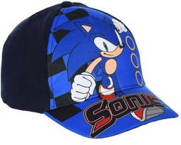Kepurė Mėlyna vaikiška beisbolo kepuraitė „Sonic the Hedgehog“ 54 cm
