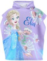Disney Frozen Elsa paplūdimio rankšluostis pončas 55x110 cm (greitai džiūstantis)