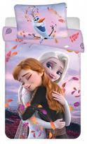 „Disney“ vaikiška patalynės komplektas „Frozen Violetinė Cloud“ 100–135 cm, 40–60 cm