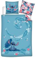 Disney Lilo ir Stitch mėlynas patalynės užvalkalas 140–200 cm, 65–65 cm