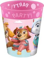 Paw Patrol Skye ir Everest mikro aukščiausios kokybės plastikinis puodelis 250 ml