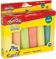 „Play-Doh Art“ spalvotos jumbo kreidos, 6 vnt.