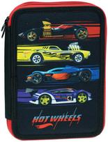 Dviejų pakopų pieštukų dėklas „Hot Wheels Competition“ automobiliams