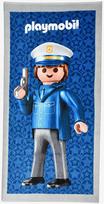 Playmobil policijos rankšluostis, paplūdimio rankšluostis 70x140 cm