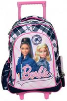Barbie Mode mokyklinė kuprinė su ratukais, 46 cm