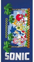 Sonic The Hedgehog Ežiukas Sonikas rankšluostis 70x140 cm