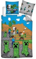 „Minecraft“ dykumos patalynės komplektas 140–200 cm, 63–63 cm mikropluošto