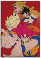 „Dragon Ball Hues of Power“ koralų vilnos antklodė 110x150cm