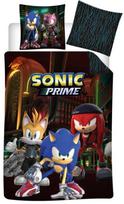 Sonic the Hedgehog Sonic the Hedgehog Prime patalynės komplektas 140√ó200cm, 63√ó63 cm mikropluošto
