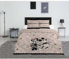 „Disney Minnie Love Nights“ dvigulė antklodės užvalkalas, 240–220 cm, 65 x 65 cm