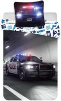 Vaikiškas patalynės komplektas policijos automobiliui 100–140 cm, 40–45 cm