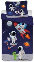 Astronautų vaikų patalynės užvalkalas 100–135 cm, 40–60 cm
