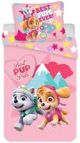 Paw Patrol geriausi šuniukų draugų vaikiškos patalynės komplektas 100√ó135cm, 40√ó60cm