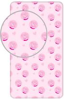 Peppa Pig Širdelės paklodė su guma 90x200 cm