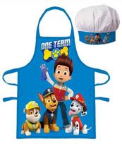 Vaikiška prijuostė „Paw Patrol“ su medaliu, dviejų dalių rinkinys