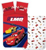 „Disney Cars Racing Hero“ vaikiška patalynės komplektas 100–135 cm, 40–60 cm