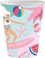 GoDan Popieriniai puodeliai Summer - Let's Party 250 ml 6 vnt.