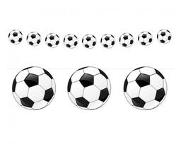 Futbolas Futbolo popierinė girlianda 200 cm