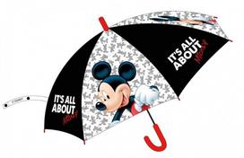 Vaikiškas pusiau automatinis skėtis Disney Mickey √ò74 cm