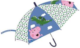 Peppa Pig Dino vaikiškas pusiau automatinis skėtis √ò74 cm