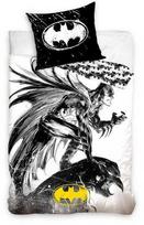„Batman“ grafito spalvos patalynės komplektas 140–200 cm, 70 x 90 cm